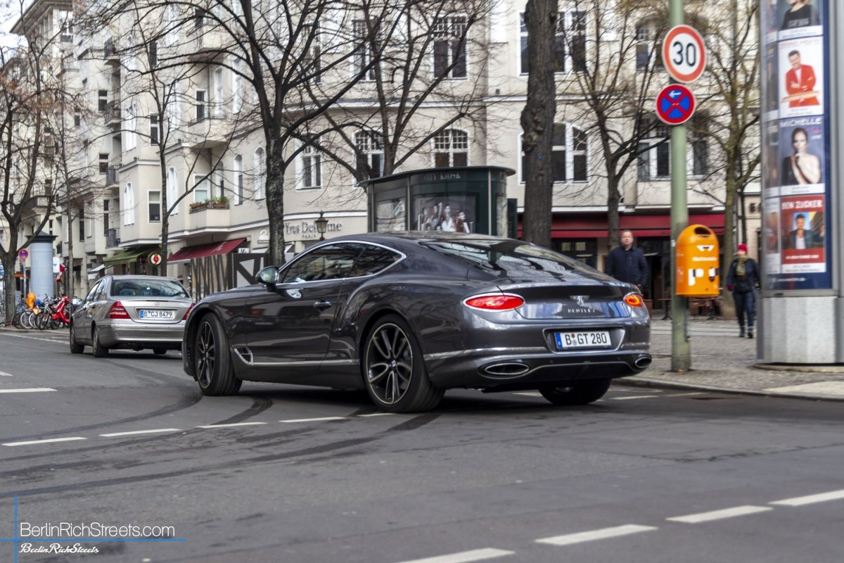 Bentley Continental GT (2018) spotted in Berlin — BerlinRichStreets